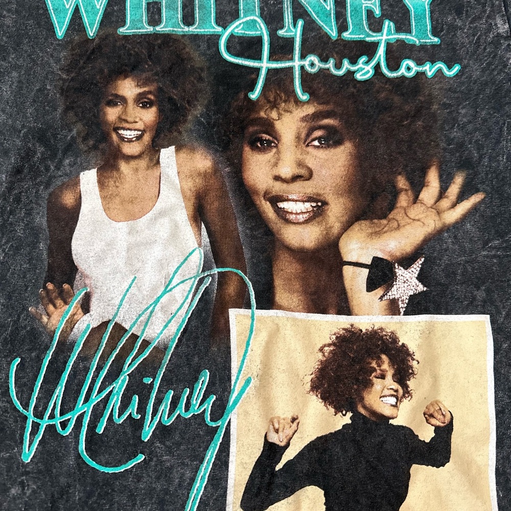 Whitney Houston Graphic Tees